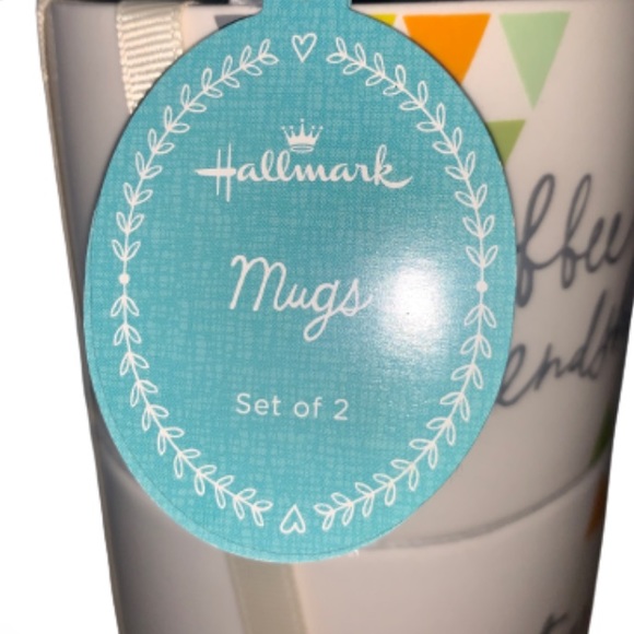 NEW Hallmark Friendship Coffee Mugs Set of 2 - Picture 6 of 7